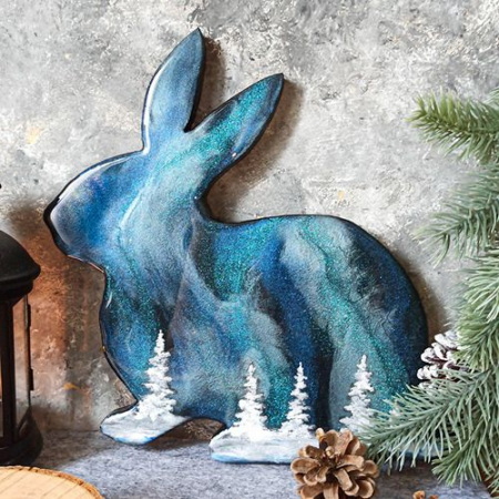 Northernlights Art Resin Hase Frosty