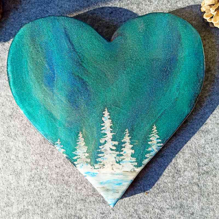 Northernlights Art Herz Quebec