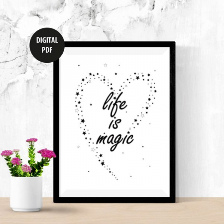 Poster Download Life is magic