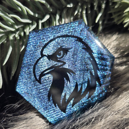 Magnet Adler im Polarlicht, Polarlicht, Magnet, Northernlightsdeko, Polarlichtkunst, Polarlichtdeko, Die Polarlichtkünstlerin, Adler